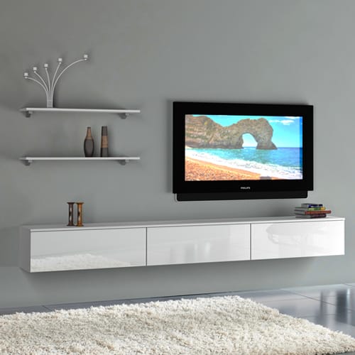 Titolo Modern Tv Wall Unit Belvisi Furniture - Wall Mounting Tv Unit