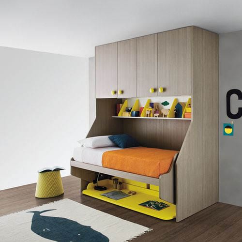 Battistella Nidi Bridge Bed And Desk Fold Away Room 07 Belvisi Furniture Battistella Nidi Bridge Bed And Desk, Fold Away Bed To Desk