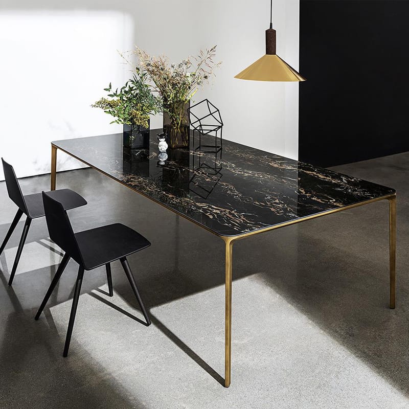 Sovet Italia Slim Rectangular Table Belvisi Furniture
