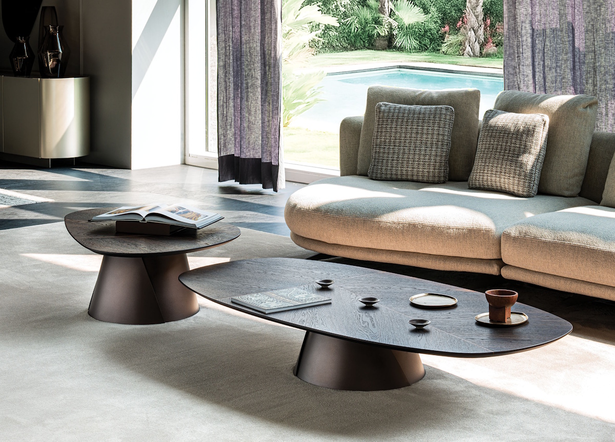 Cattelan Italia Adrian Wood Coffee Table
